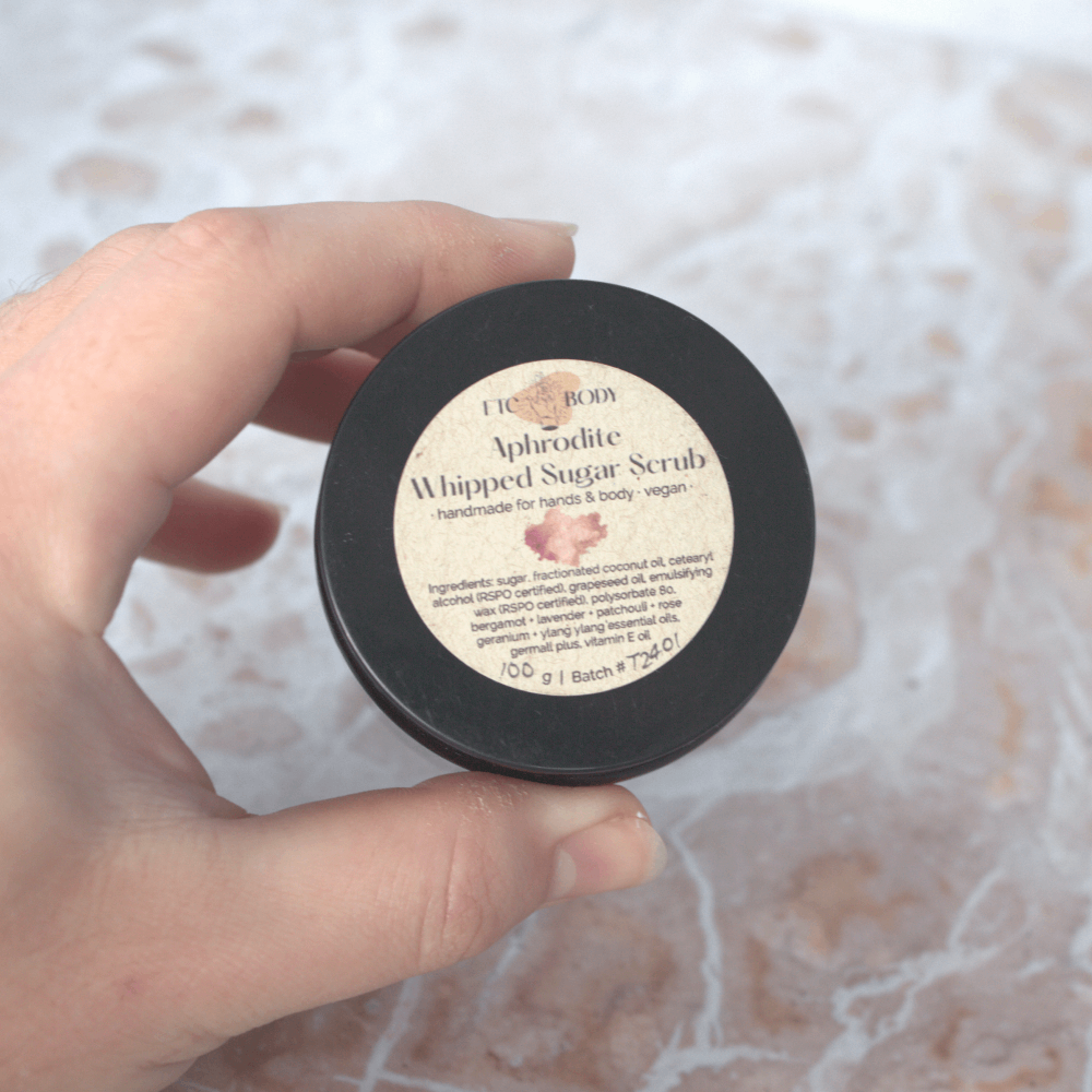 Whipped Sugar Scrub