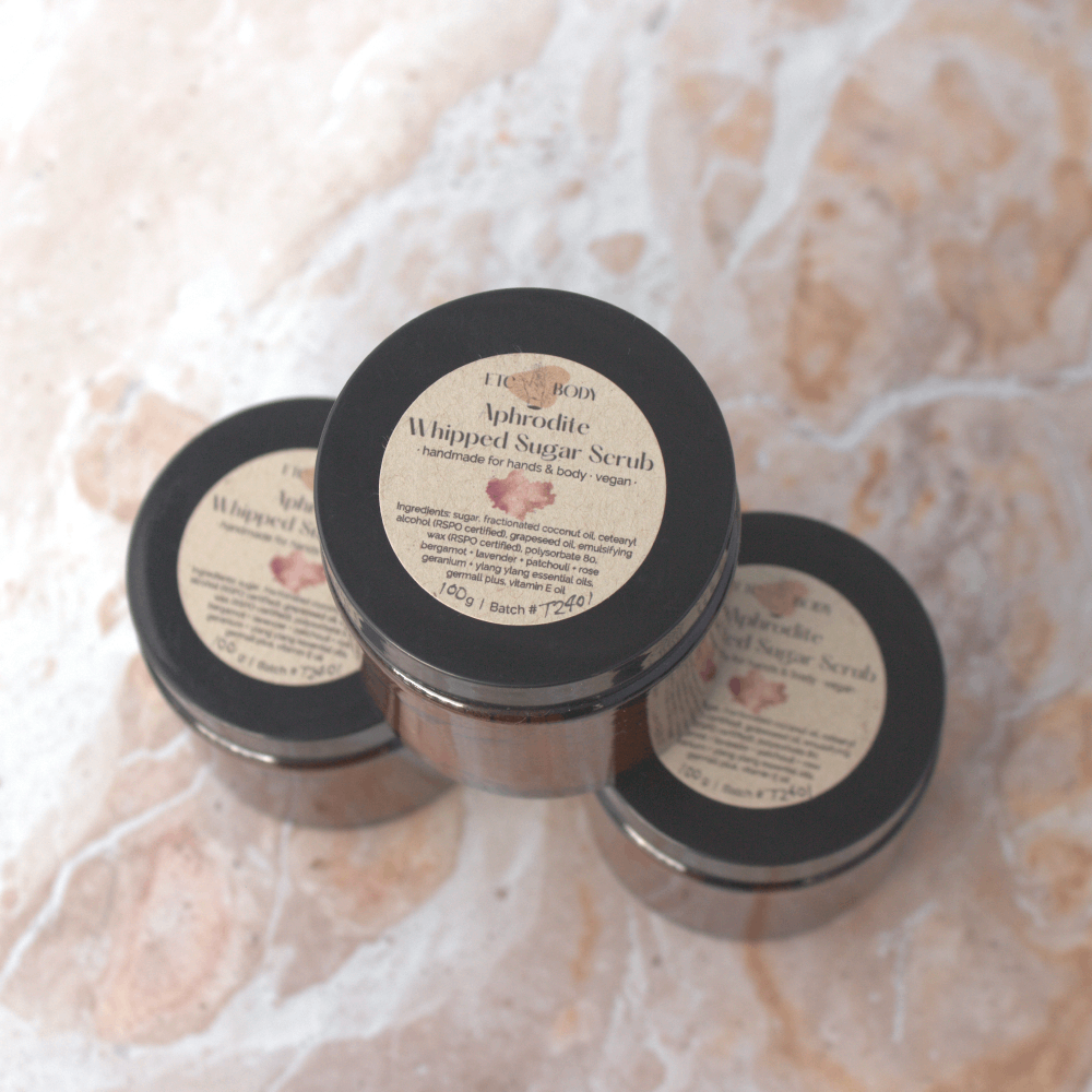Whipped Sugar Scrub