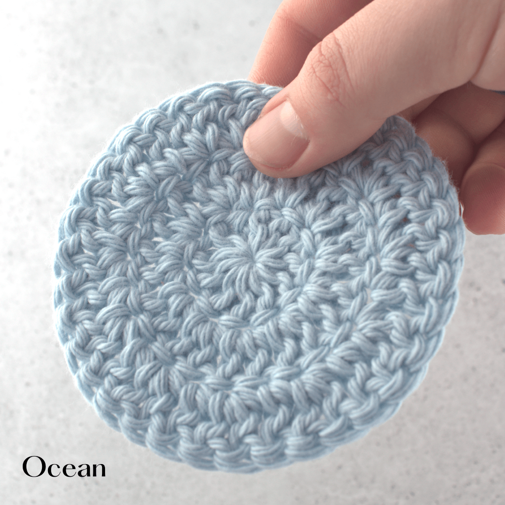 Crocheted Face Scrubbie