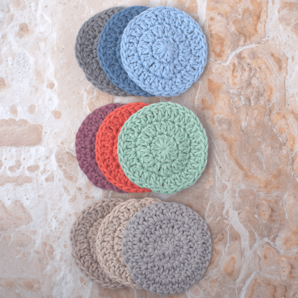 Crocheted Face Scrubbie