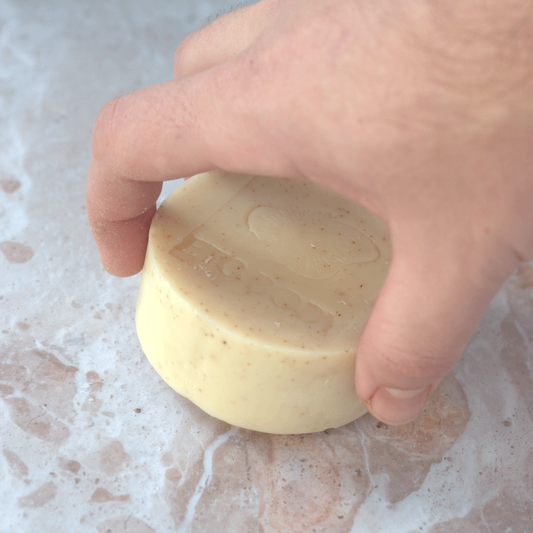 Lemon Myrtle & Walnut Scrub Soap