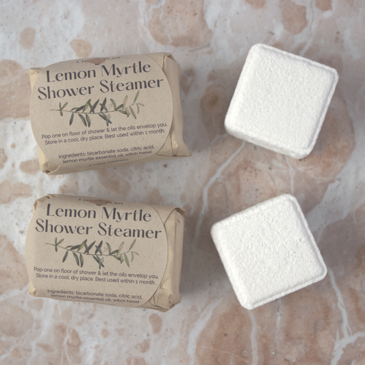 Lemon Myrtle Shower Steamers