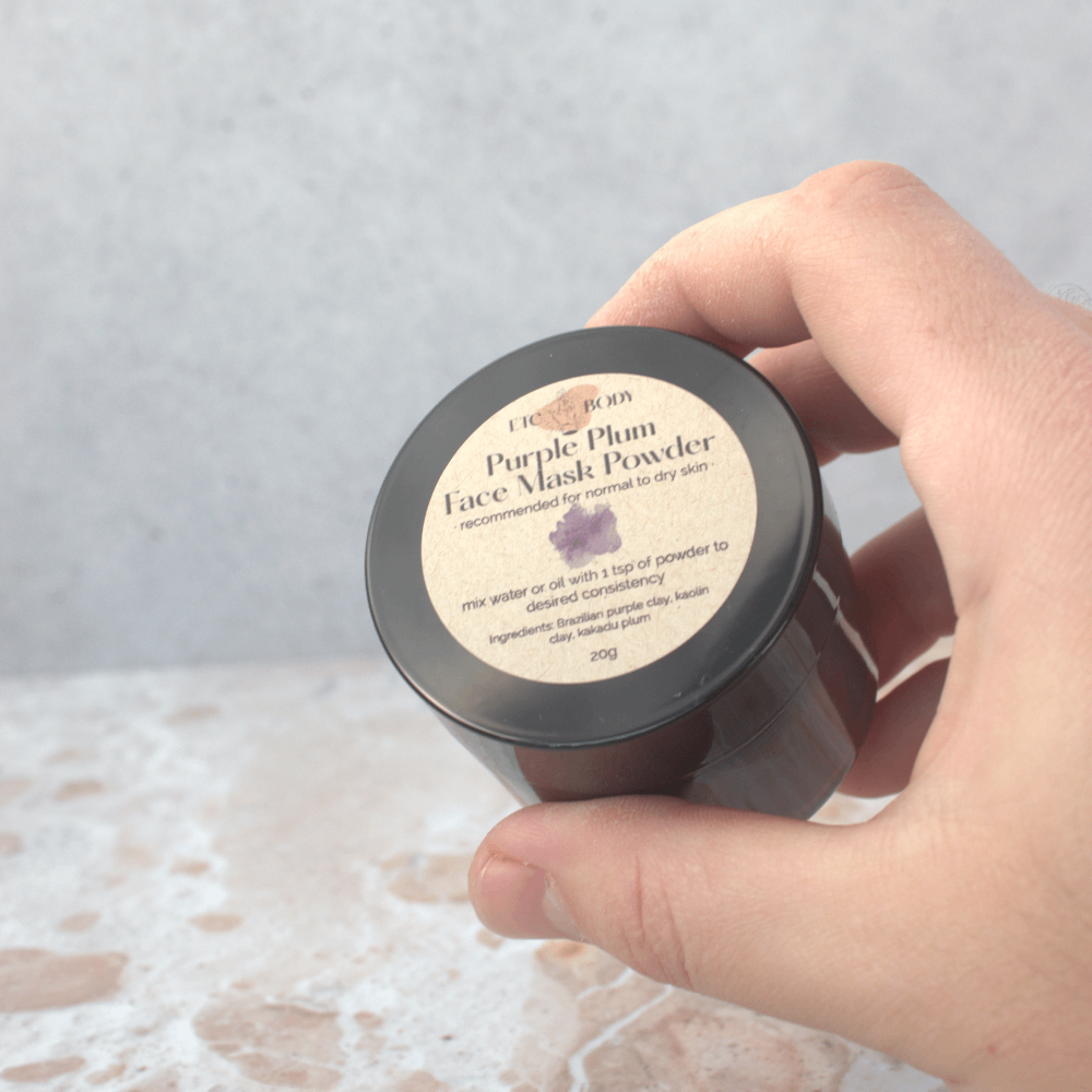 Purple Plum Face Mask Powder