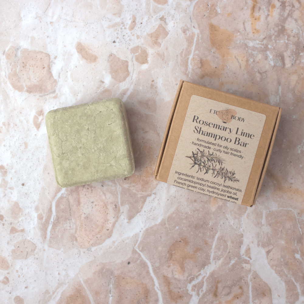 Rosemary Lime Shampoo Bar for Oily Hair