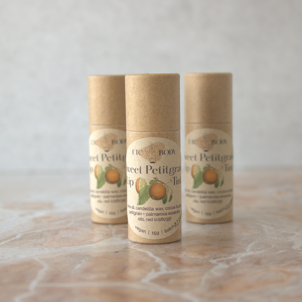 Sweet Petitgrain Tinted Lip Balm