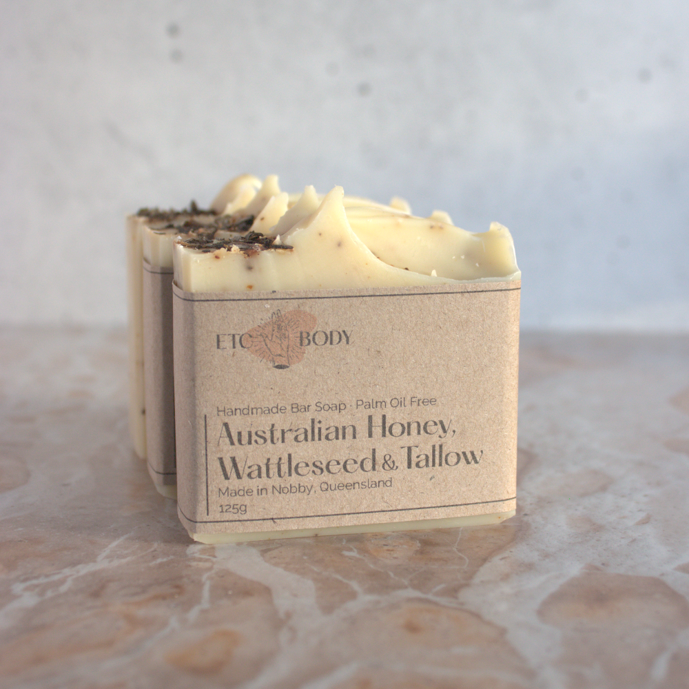 Australian Honey, Wattleseed & Tallow Soap