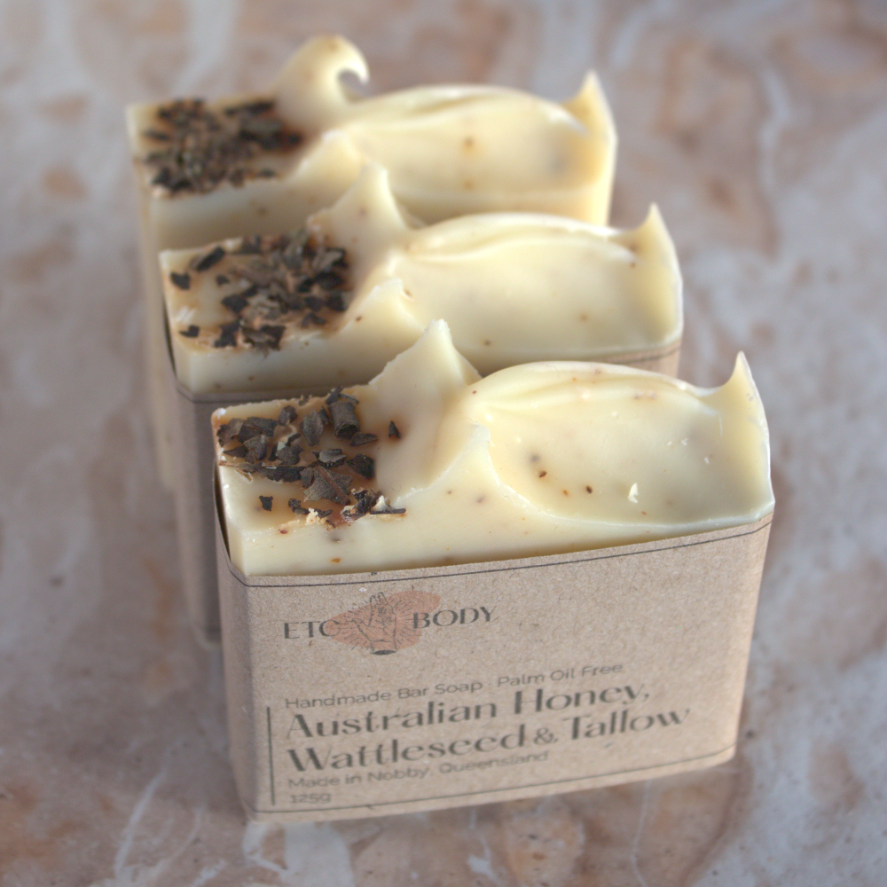 Australian Honey, Wattleseed & Tallow Soap