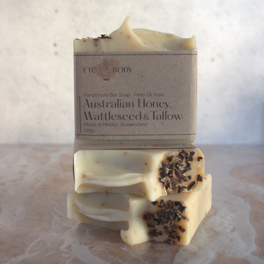 Australian Honey, Wattleseed & Tallow Soap