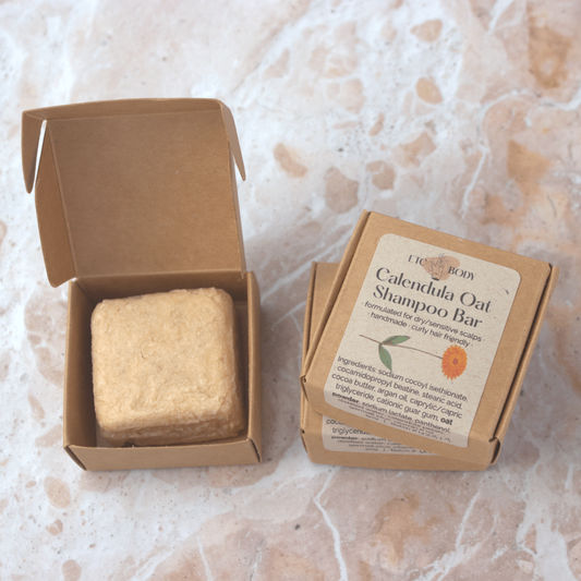 Calendula Oat Shampoo Bar for Dry & Sensitive Scalps