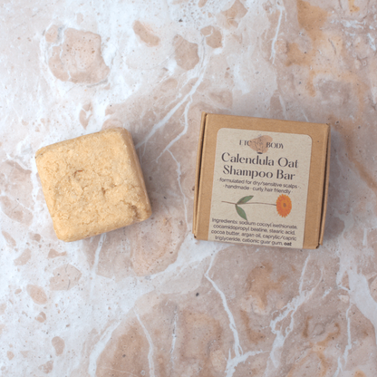 Calendula Oat Shampoo Bar for Dry & Sensitive Scalps