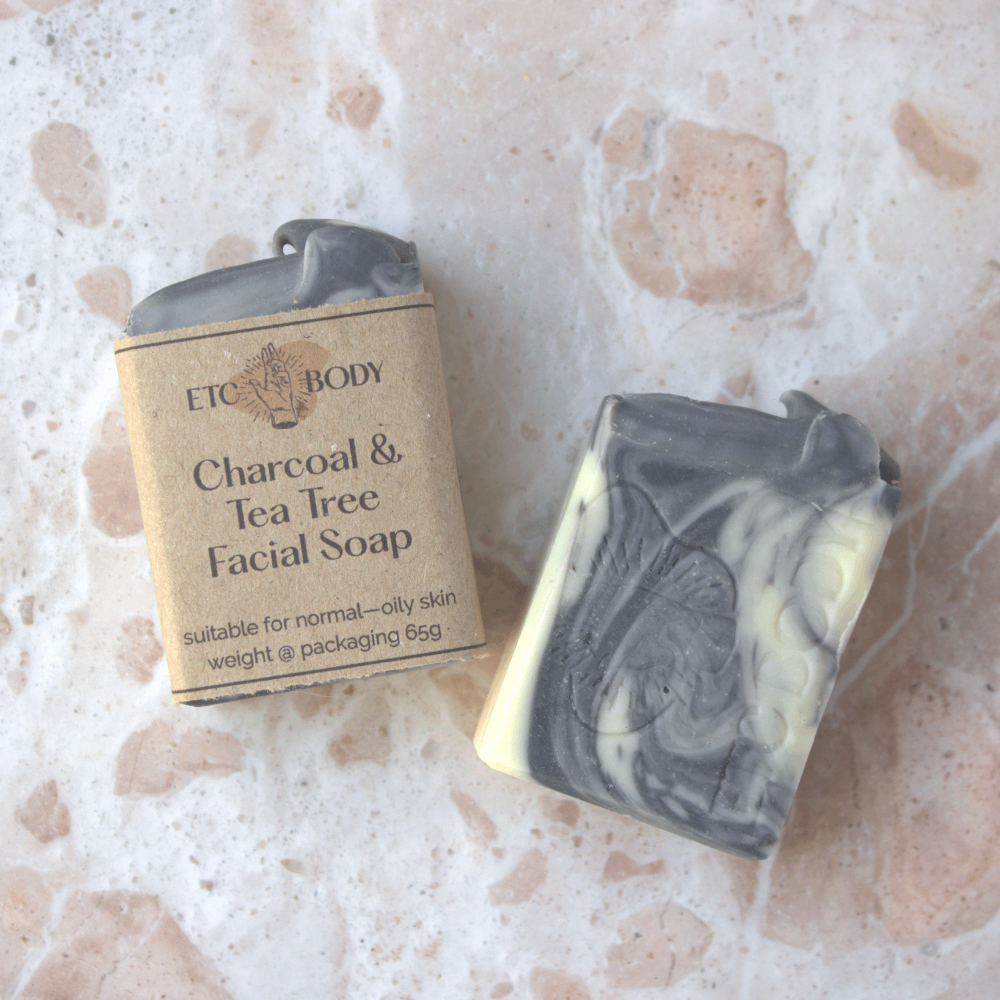 Charcoal & Tea Tree Facial Soap