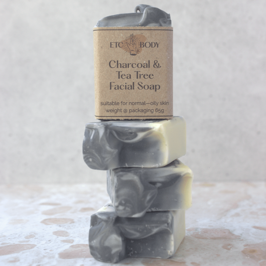 Charcoal & Tea Tree Facial Soap
