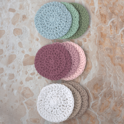 Crocheted Face Scrubbie