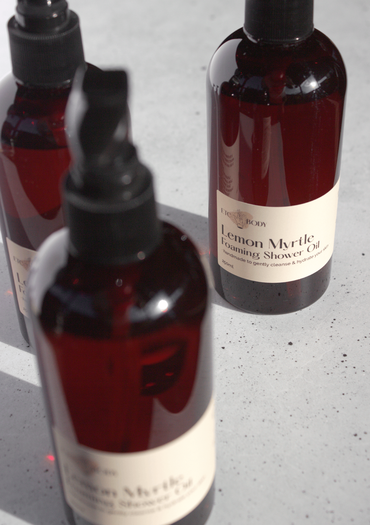 Lemon Myrtle Foaming Shower Oil