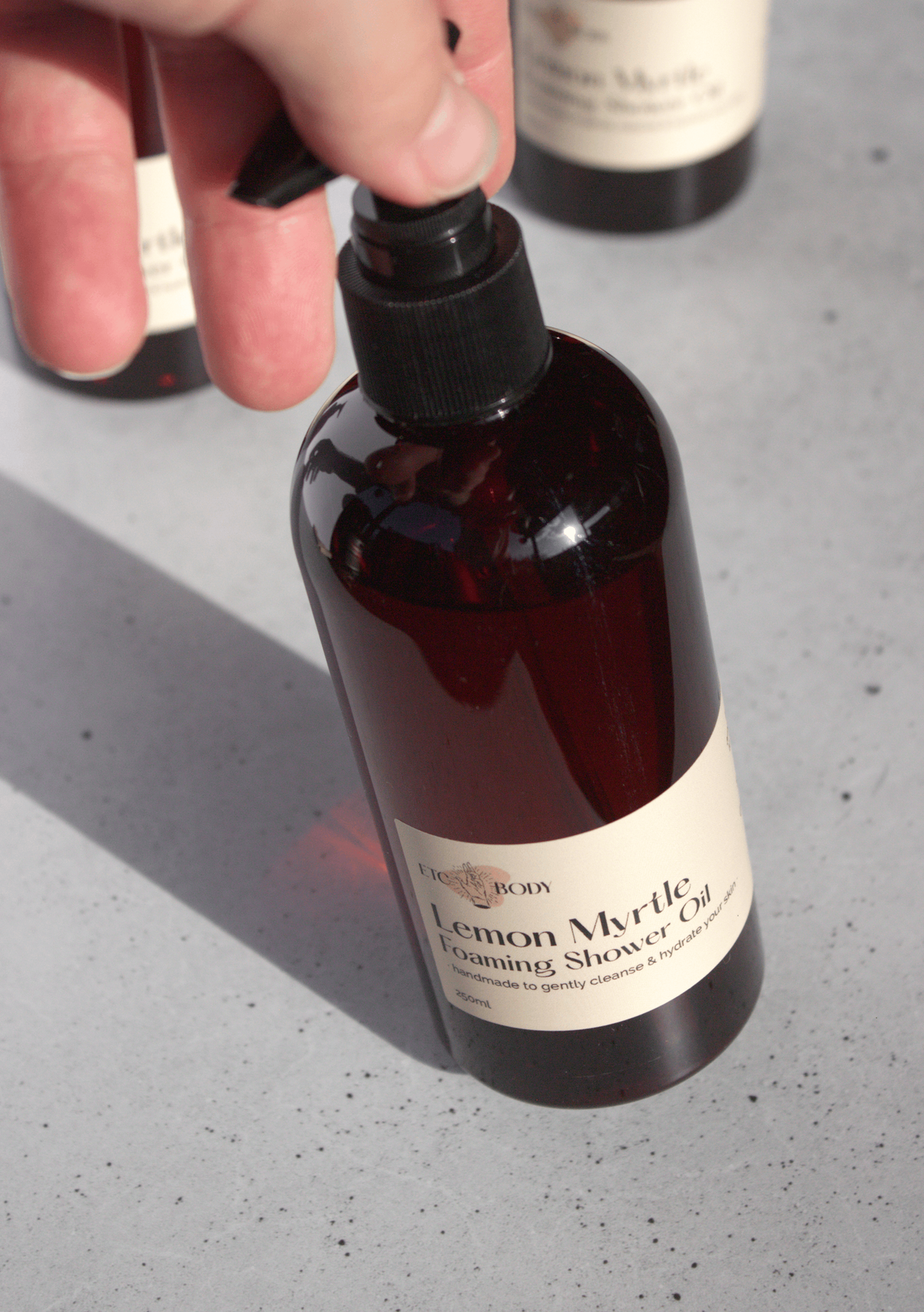 Lemon Myrtle Foaming Shower Oil