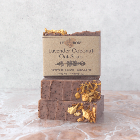 Lavender Coconut Oat Soap