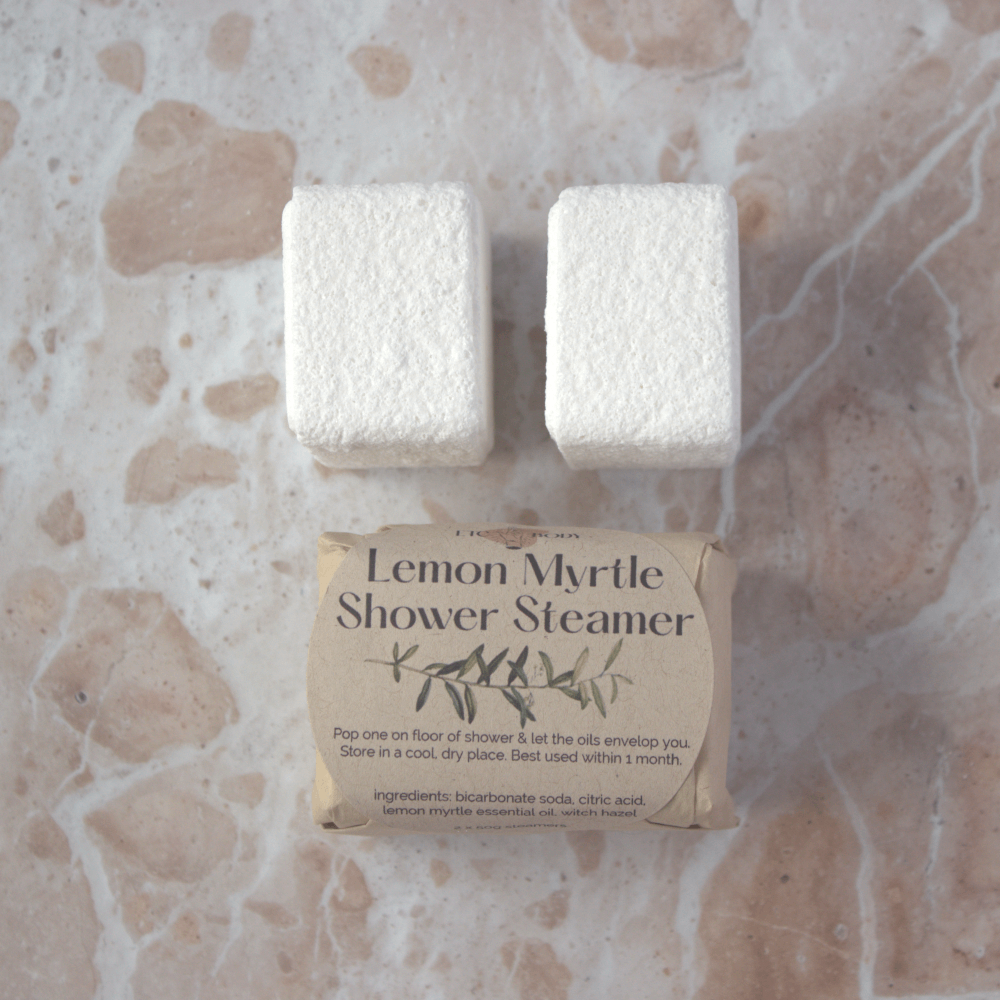 Lemon Myrtle Shower Steamers