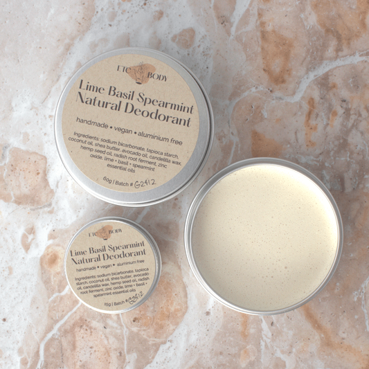 Lime, Basil & Spearmint Deodorant Paste