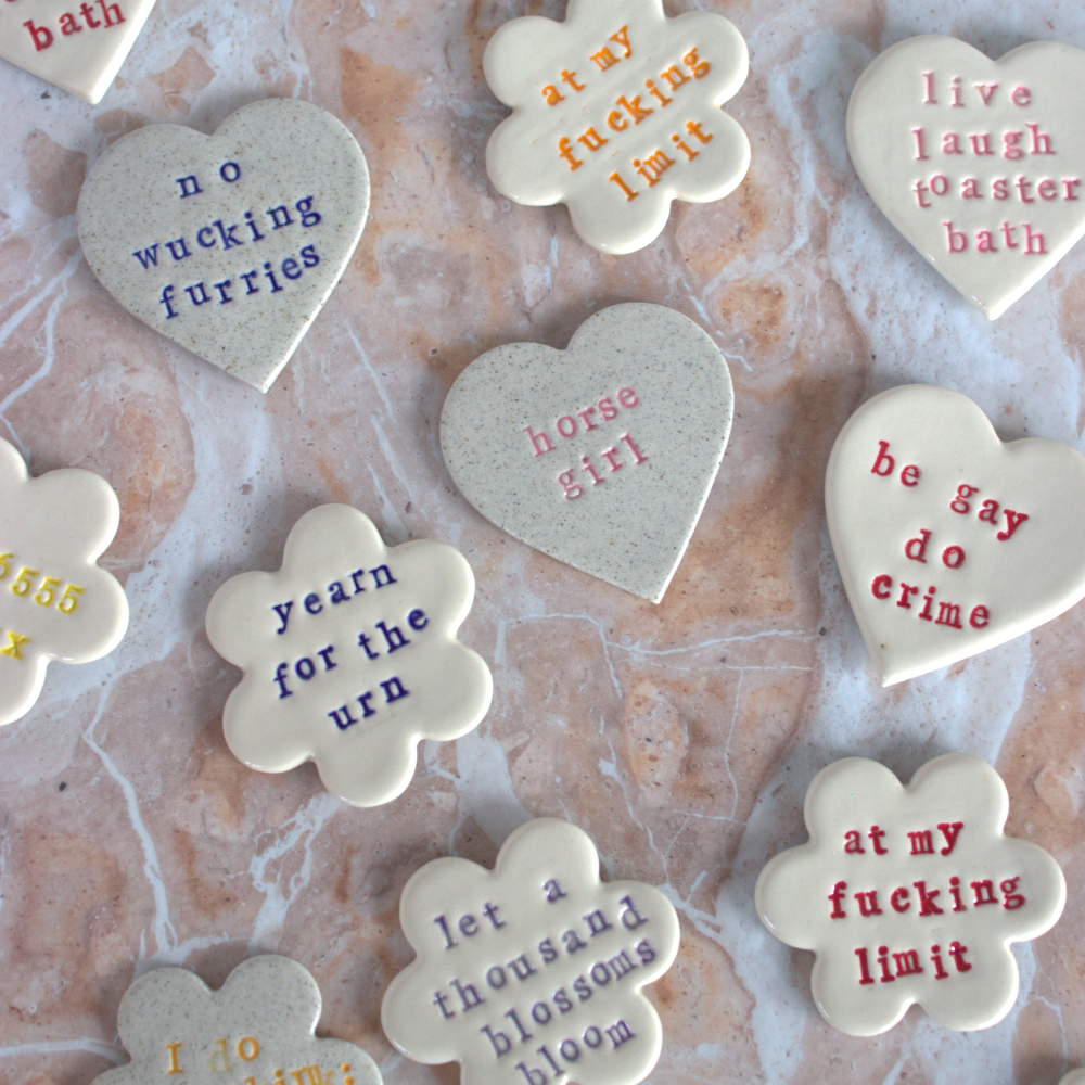 Handmade Ceramic Magnets