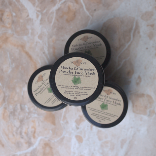 Matcha & Cucumber Face Mask Powder
