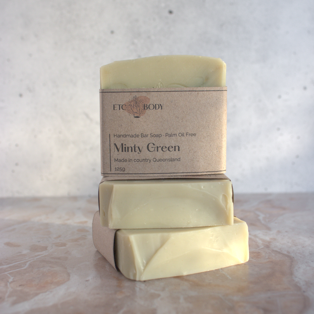 Minty Green Soap