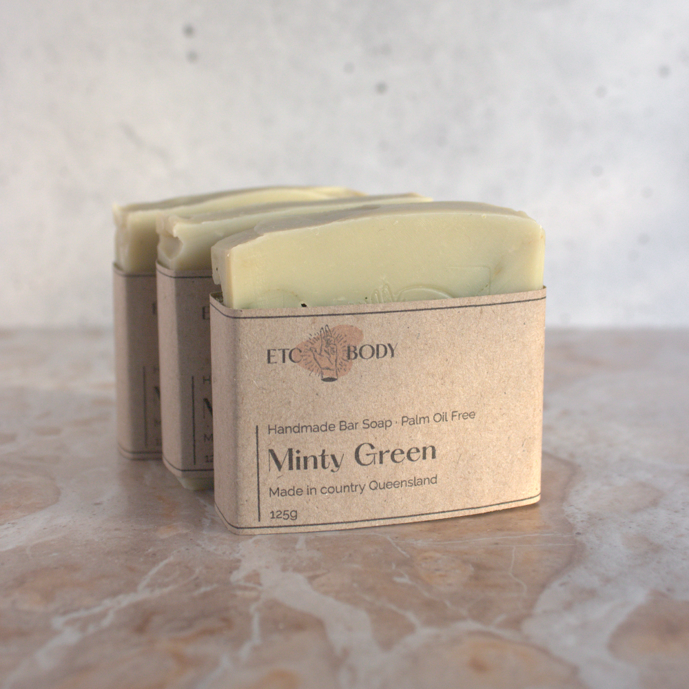 Minty Green Soap