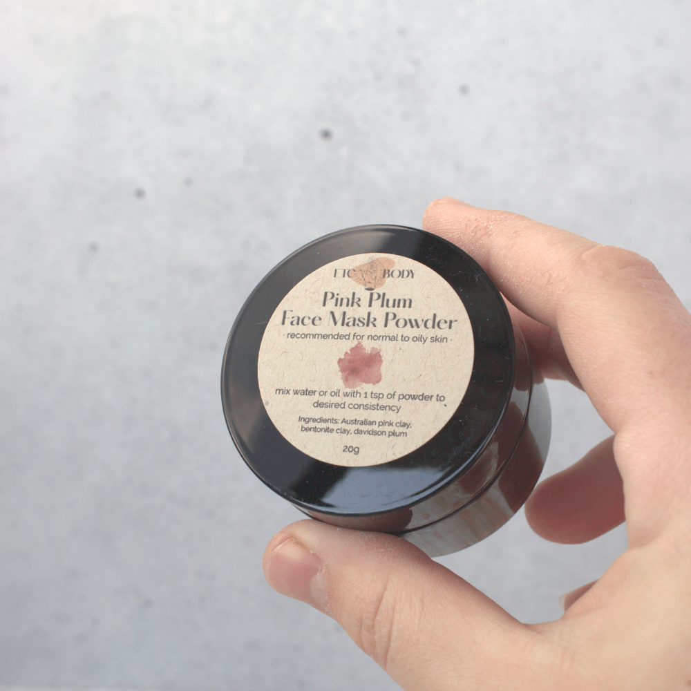Pink Plum Face Mask Powder