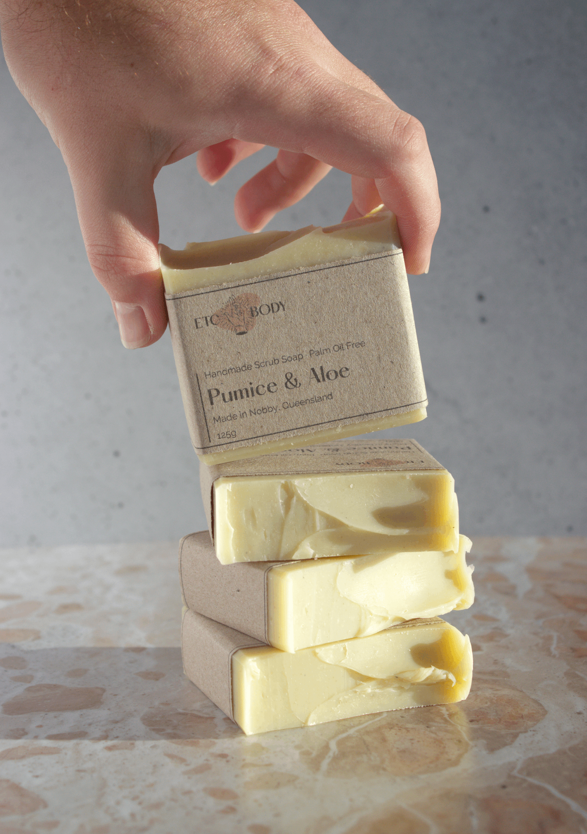 Pumice & Aloe Scrub Soap Bar