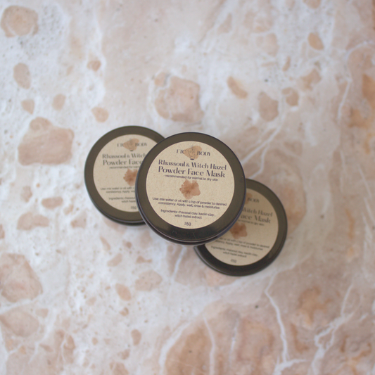 Rhassoul & Witch Hazel Face Mask Powder