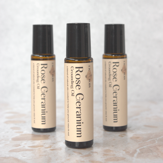 Rose Geranium Grounding Oil
