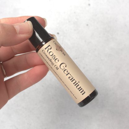 Rose Geranium Grounding Oil