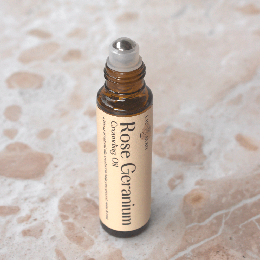 Rose Geranium Grounding Oil