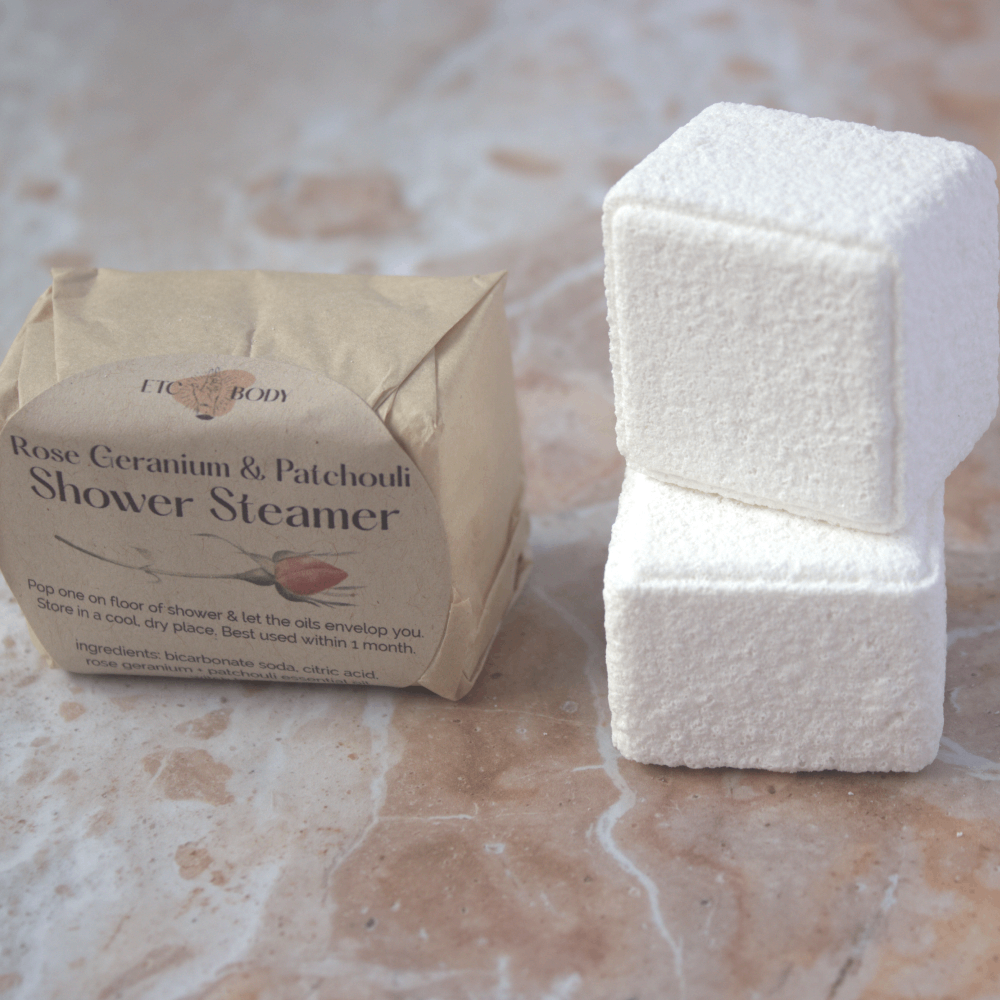 Rose Geranium + Patchouli Shower Steamers