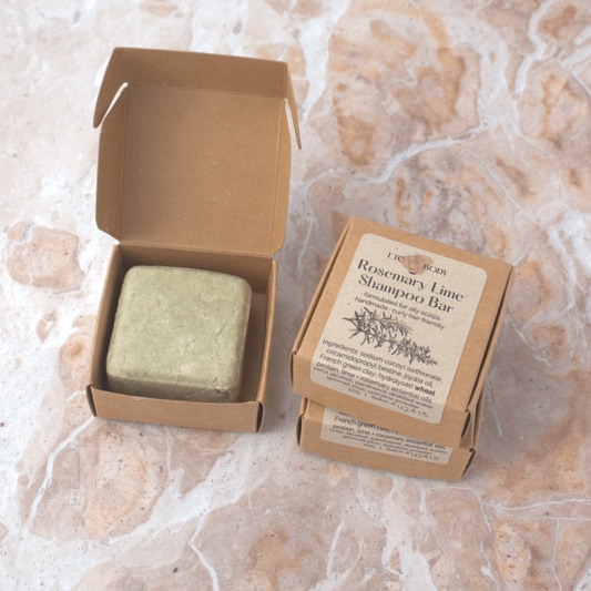 Rosemary Lime Shampoo Bar for Oily Hair