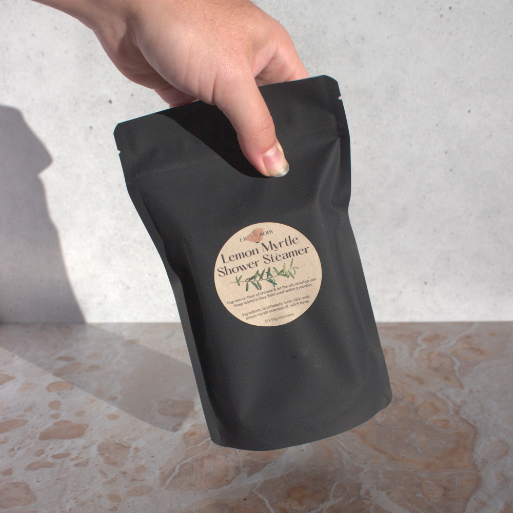 Lemon Myrtle Shower Steamers