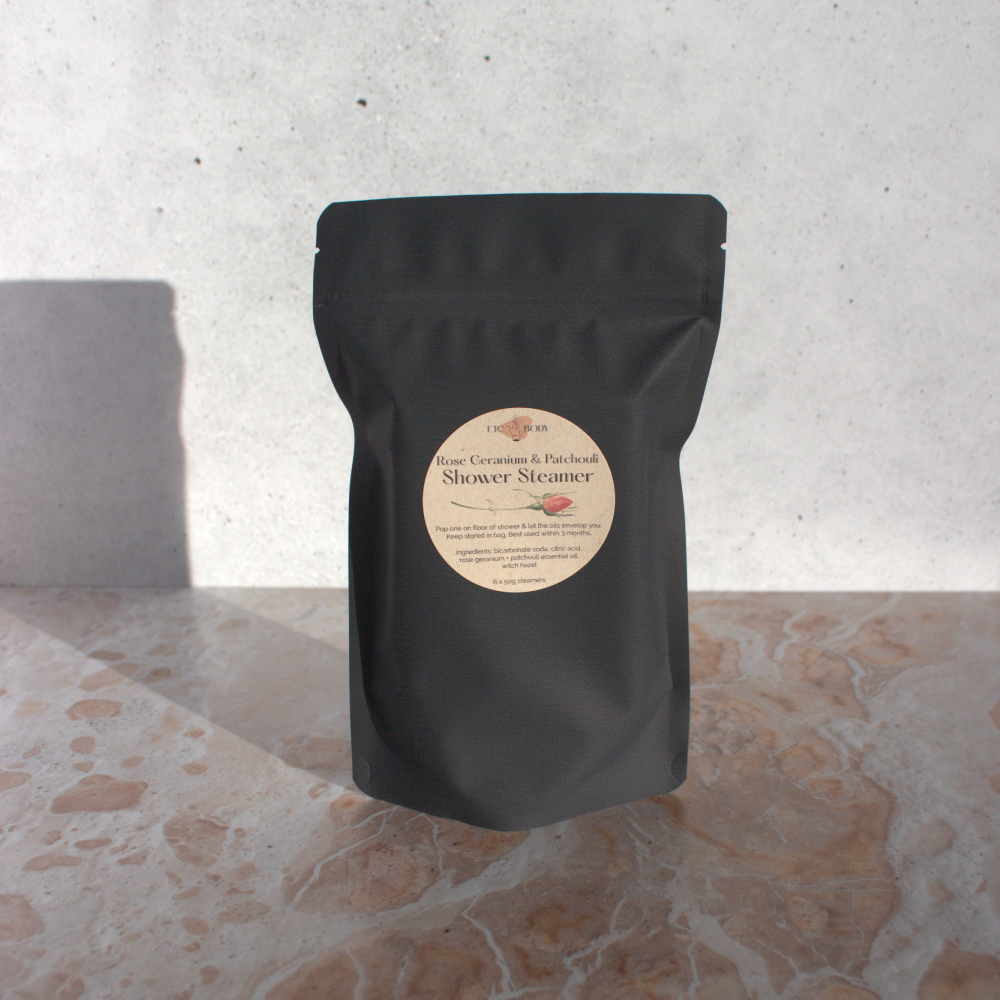 Rose Geranium + Patchouli Shower Steamers