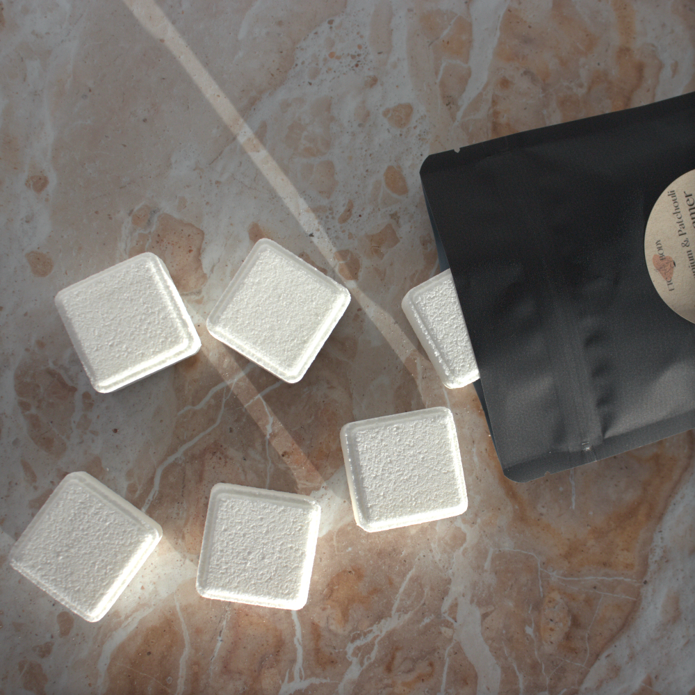 Rose Geranium + Patchouli Shower Steamers