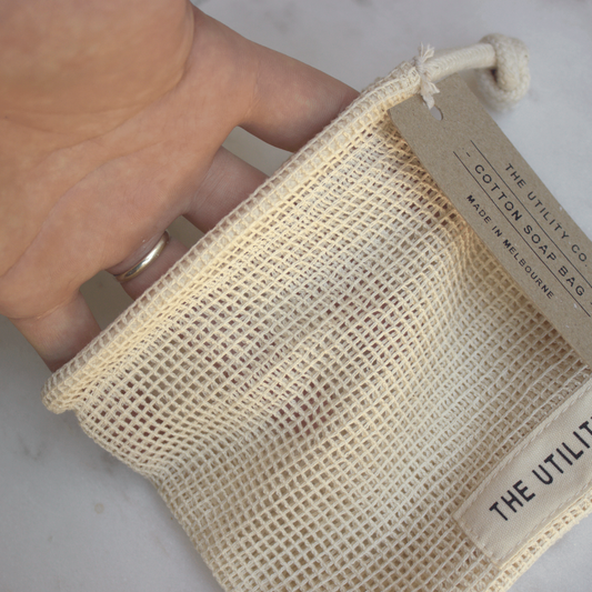 Cotton Soap Bag