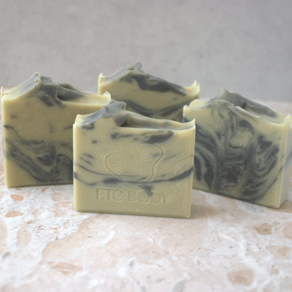 Cucumber, Charcoal & Hemp Soap