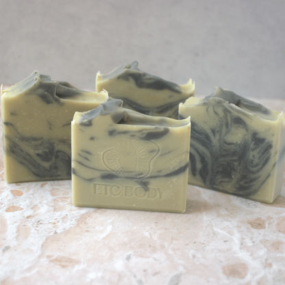Cucumber, Charcoal & Hemp Soap