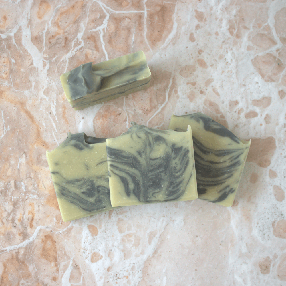 Cucumber, Charcoal & Hemp Soap