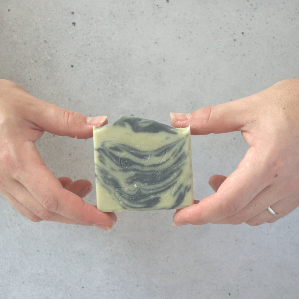 Cucumber, Charcoal & Hemp Soap